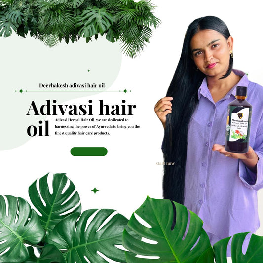 🌿 DEERGHKESH™ ADIVASI HERBAL HAIR OIL